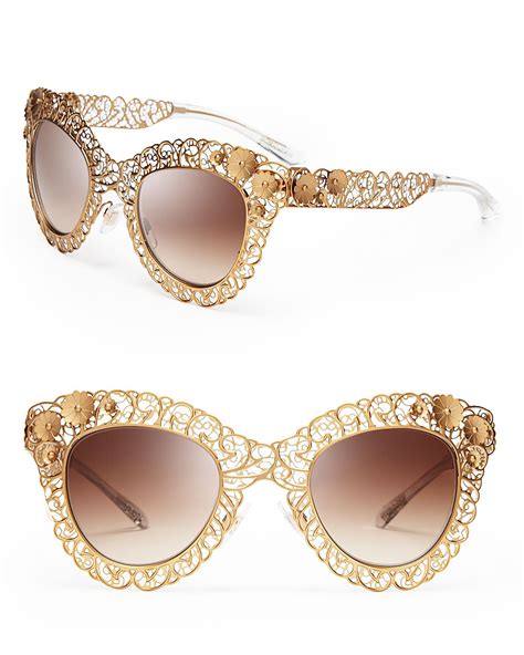 ovale zonnebril dames dolce gabbana|Women's sunglasses: cat eye, floral, square .